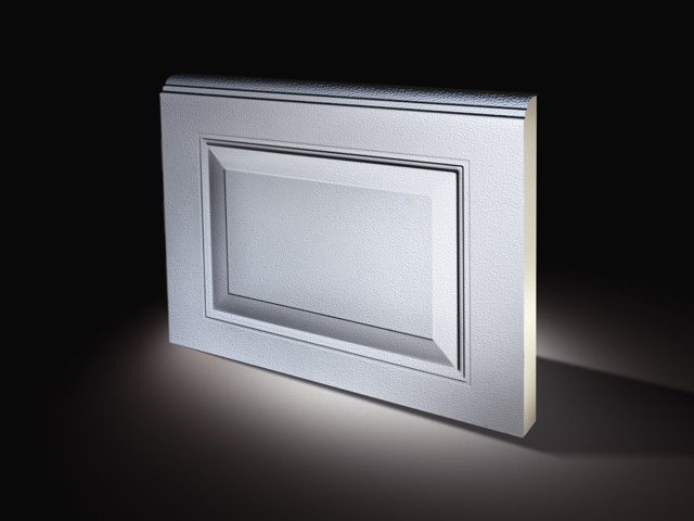 162300AL0100 - Paneel SECUR-PAN 495x42 STUCCO mit Kassette C21+C81