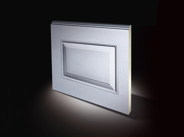 162500AL0100 - Paneel SECUR-PAN 615x42 STUCCO mit Mittelkassette C21+C81
