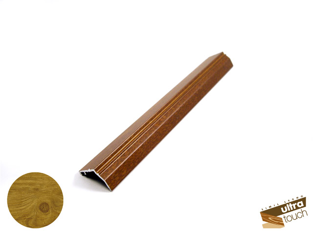 172000120004 - Schutzprofil für Glas 3,5 - ähnlich Touch Hell-Eichenholz