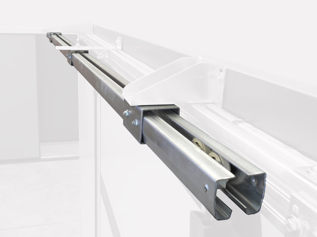 2406001Z0003 - Oberschiene mit U-Bolzen für Adone "BRE 11" - verzinkt