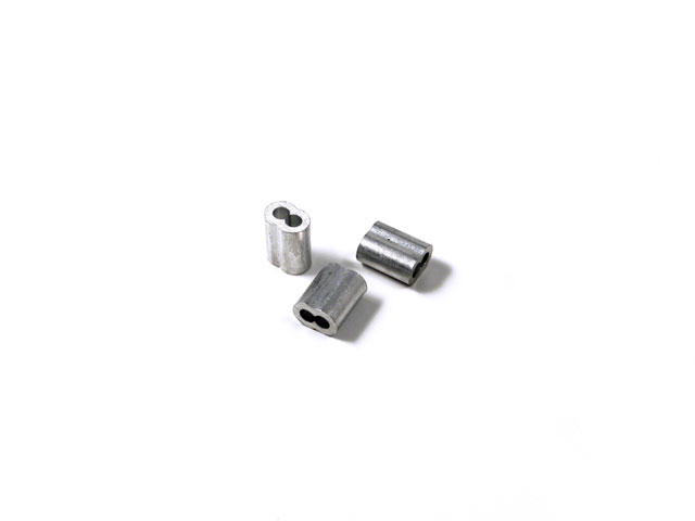19121030 - Seilklemme - oval - 3 mm