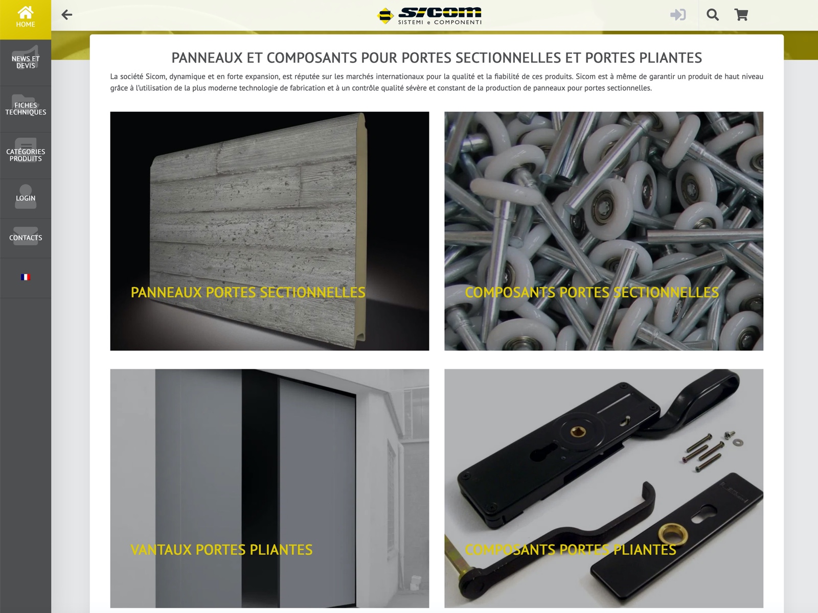 Sicom WebSite - FRA
