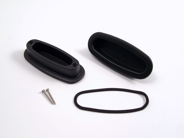 153110100002 - Manilla oval de nilón - negra