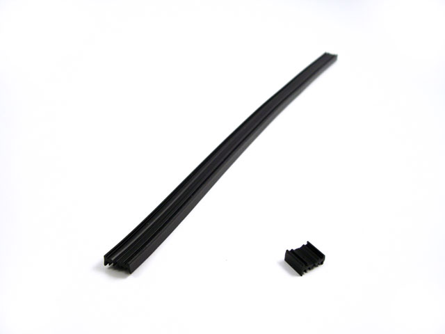 17300020 - Joint noir pour profilé ferme-vitrage UP3