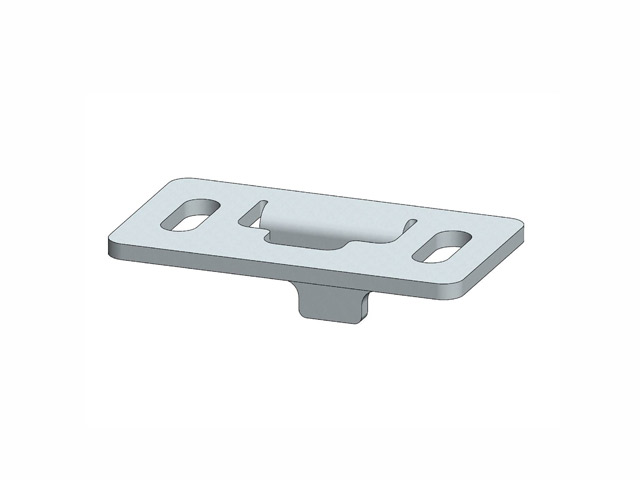 2405030Z0301 - Tope para cremona con ojales 40/10 - galvanizado