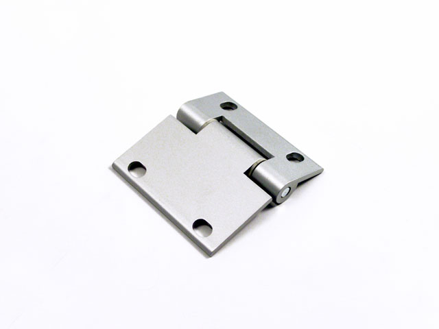1313002D - Charnière en aluminium avec douilles - oxydé naturel