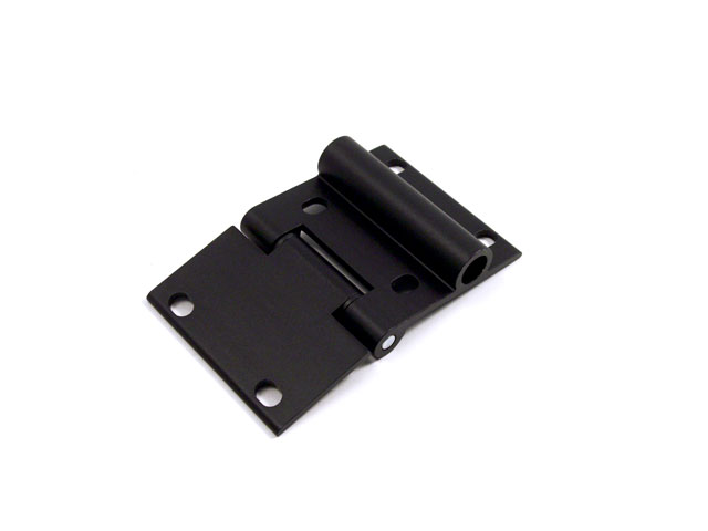 1344002C - Aluminium roller support bracket with bushes - black