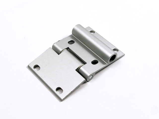 1344002D - Aluminium roller support bracket with bushes - natural tarnish
