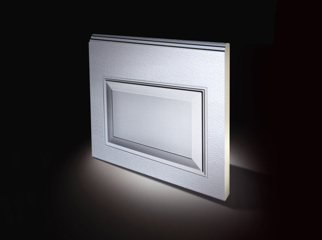 162600AL0100 - Panel SECUR-PAN 615x42 STUCCO with lower block C21+C81