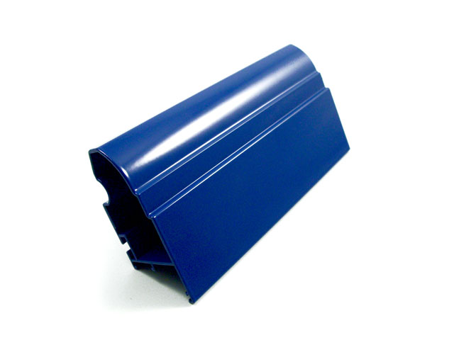 1753003I - Profil mâle anti-pince doigts en aluminium 42 - bleu RAL 5010