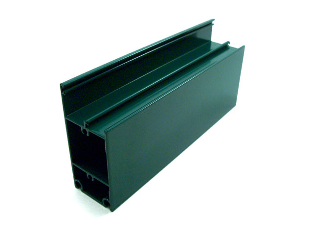 1756002J - Profilé socle en aluminium 92 - vert RAL 6005