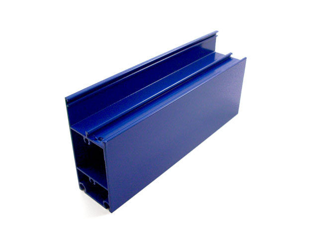 1756002I - Profilé socle en aluminium 92 - bleu RAL 5010