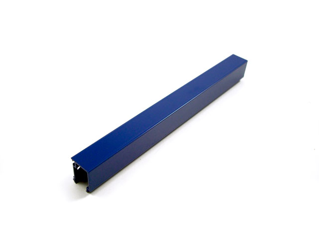 1724001I - Profilo Alu fermavetro da 17,5 - blu RAL 5010