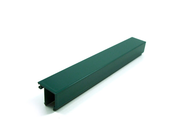 1726001J - Profilo Alu fermavetro da 27,5 - verde RAL 6005