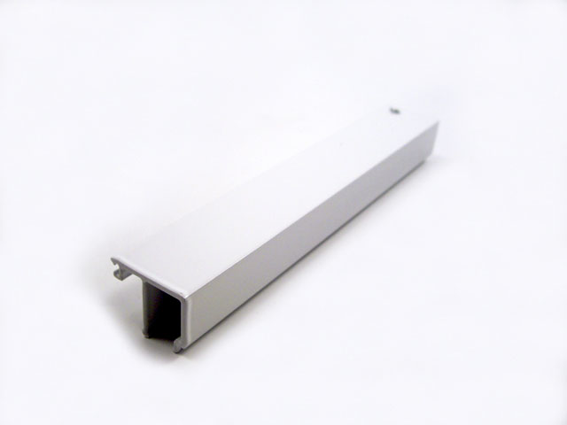 1727001L - Profilo Alu fermavetro da 31,5 - bianco C81