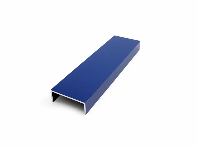 1712700I0001 - Profil en aluminium - 55 - réglable - bleu RAL 5010