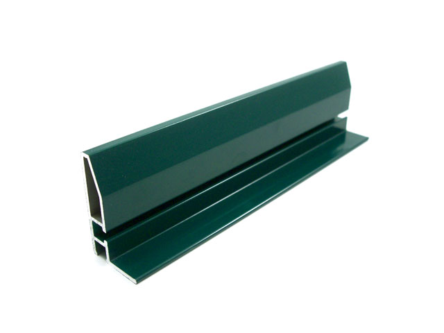 1715003J - Profilo Alu veletta da 50 x SO - verde RAL 6005