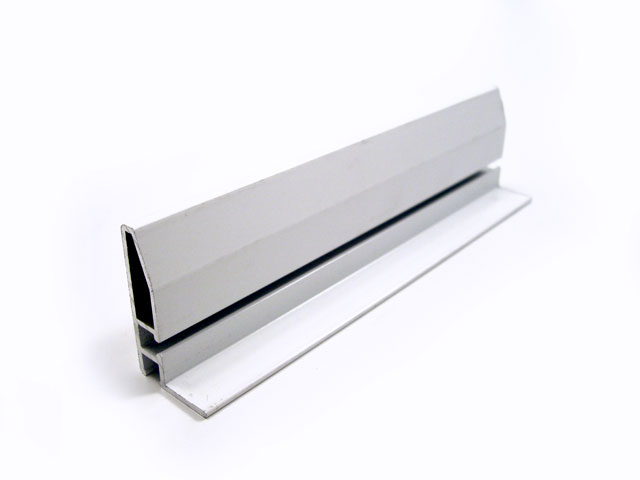 1715003L - Perfil en aluminio para panel superior fijo - 50 mm para SO - blanco C81