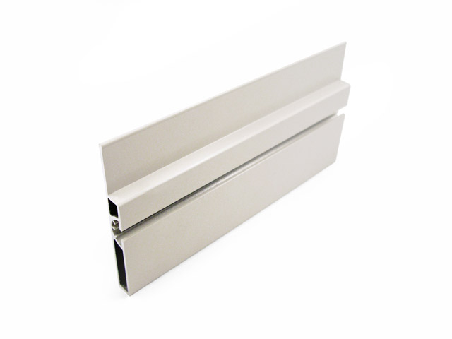 1715101A - Aluminium guide support - 100 mm - white C21
