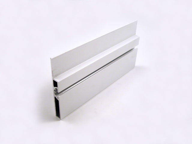 1715101L - Aluminium guide support - 100 mm - white C81
