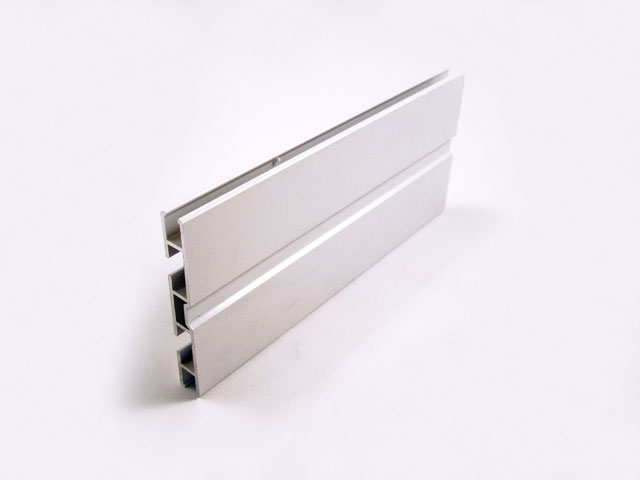 1715201L - Aluminium upper counterframe profile - 90 mm - white C81