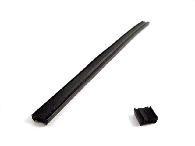 17300050 - Guarnición de goma para perfil para detener el vidrio UP6 - PVC -