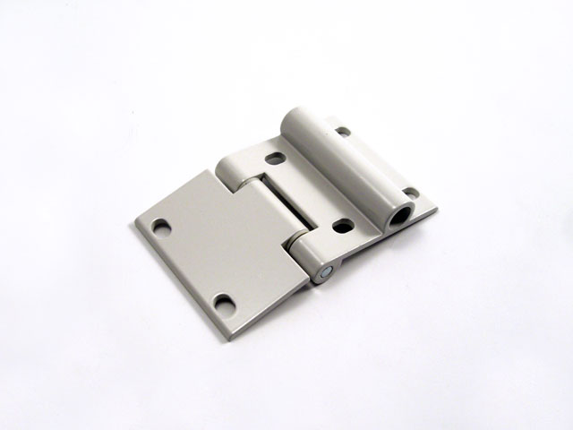 1344002A - Aluminium roller support bracket with bushes - white