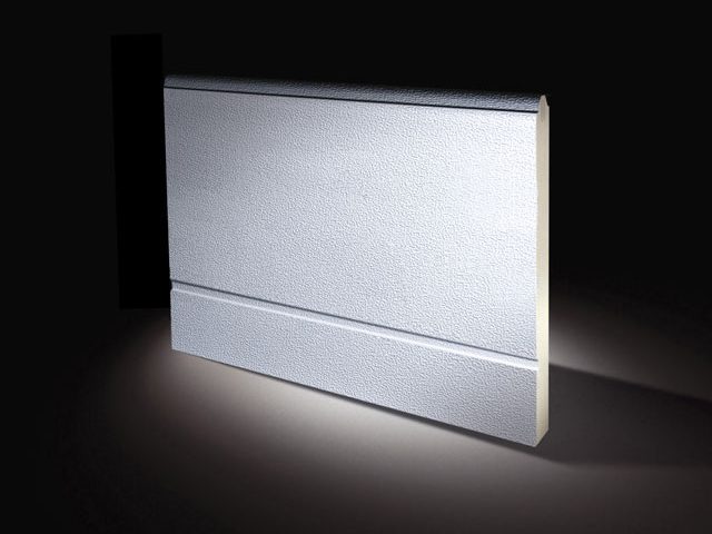 163600AL0100 - Panel SECUR-PAN 615x42 STUCCO SINGLE BAJO C21+C81