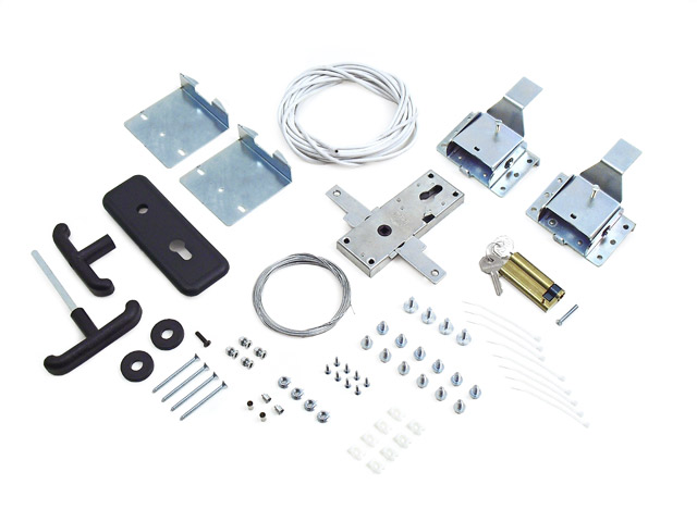 1562100C1030 - Cerradura lateral doble individual - neutra