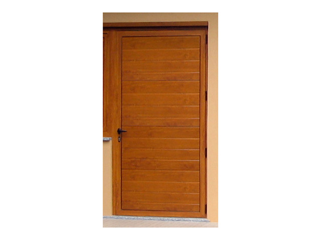 1557803W0100 - Portillon latéral 1200 x 2250 "BRE16" semblable bois Steel Line