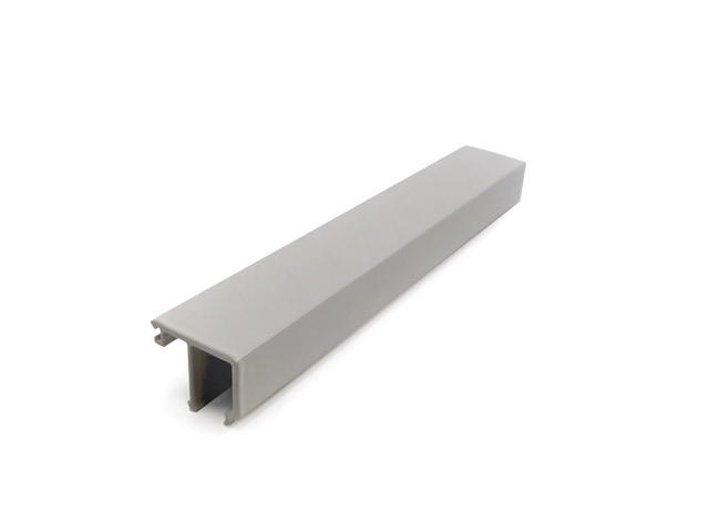 1727001M - Glass stopper profile 31,5 - grey RAL 9006