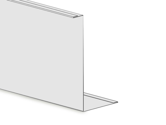 241900800020 - Carter pour revêtement rail supérieur au plafond Atlante sv. 300 - couleur standard