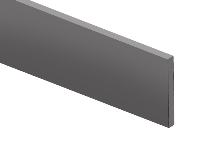 2407L8000002 - Sur-linteau ou revêtement pliage en tôle lisse - 52 mm larg >790
