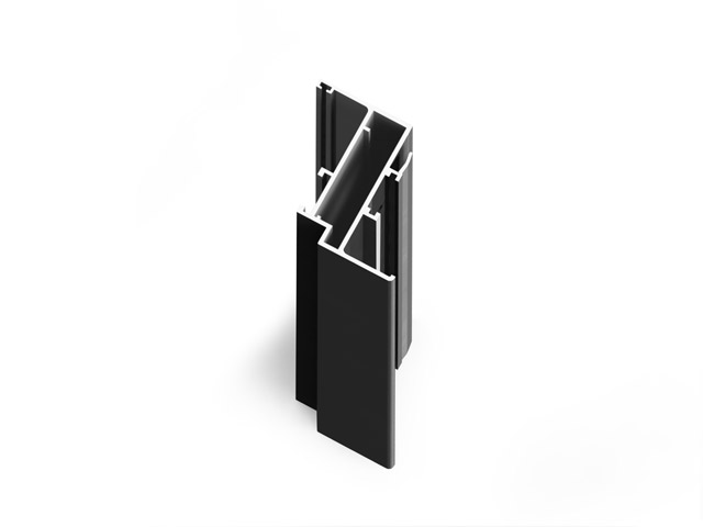 2407003C0014 - Perfil de aluminio chasis ''BRE 14''  - negro sallox