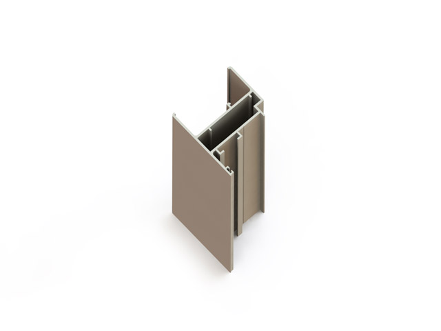 2407003L0004 - Wing's aluminium profile ''BRE 14'' - white C81