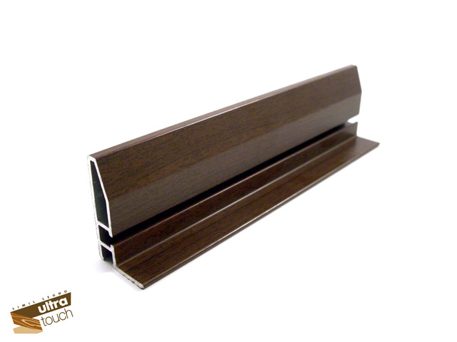 1715003Q0004 - Perfil en aluminio para panel superior fijo - 50 mm para SO - similar madera Touch nogal