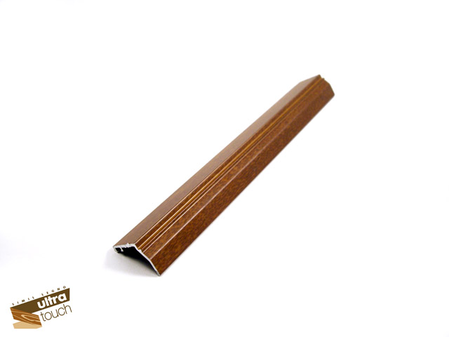 1720001N0004 - Profil pour châssis 3,5 - semblable bois Touch chêne doré