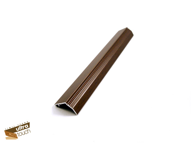 1720001Q0004 - Perfil para detener el vidrio 3,5 - similar madera Touch nogal