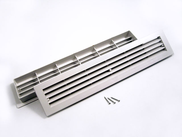 1511001A - Grille d'aération 480x98 mm - blanc