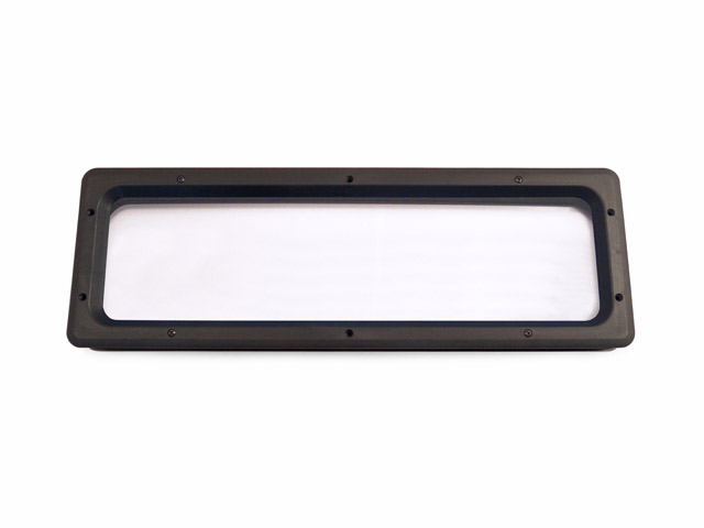 15440040 - Ventanilla en PVC 609x203 mm - negro
