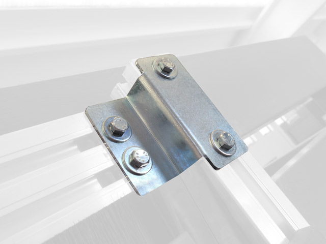 2409030Z0010 - Palier pour assemblage montant et traverse - galvanisé