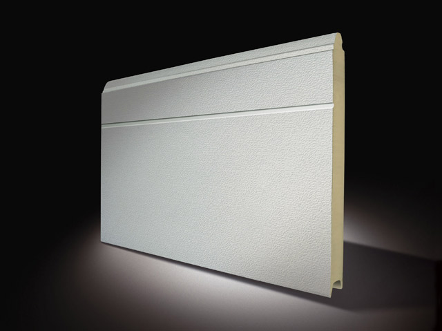 163400AM0100 - Panneau SECUR-PAN 615x42 STUCCO SINGLE SUPERIEURE C21+RAL9006