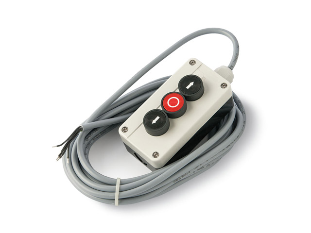 18470010 - Caja de pulsadores Abre-Cierra-Stop con cable de conexión L=7m 16/N