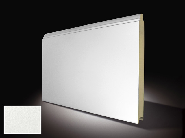 161701AU0100 - Panneau SECUR-PAN 495x42 LISSE FLAT C21+9016 SATIN