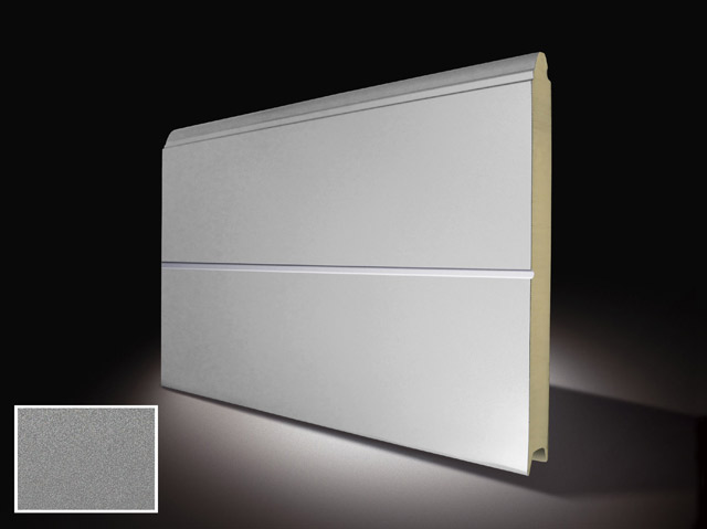 163001AT0000 - Panneau SECUR-PAN 495x42 LISSE SINGLE C21+9006 SATIN