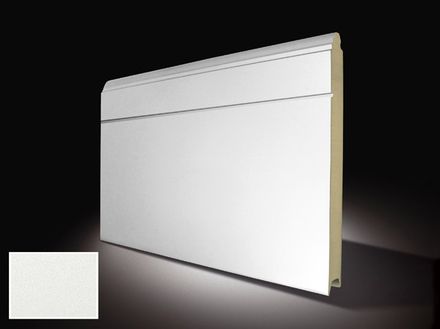 1631A1AU0100 - Panneau SECUR-PAN 615x42 LISSE SINGLE SUPERIEURE C21+9016 SATIN