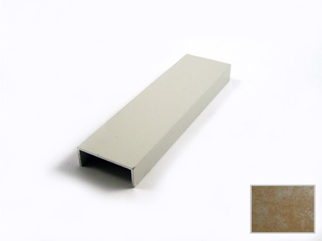 1712700E0004 - Profil en aluminium - 55 - réglable - fer rouillé