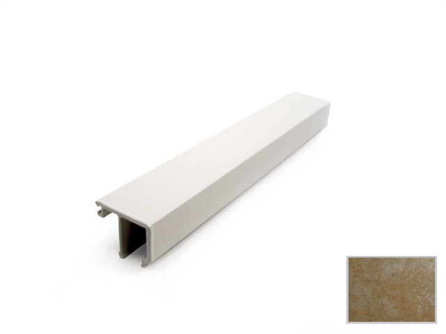 1727001E - Glass stopper profile 31,5 - Rusty Iron