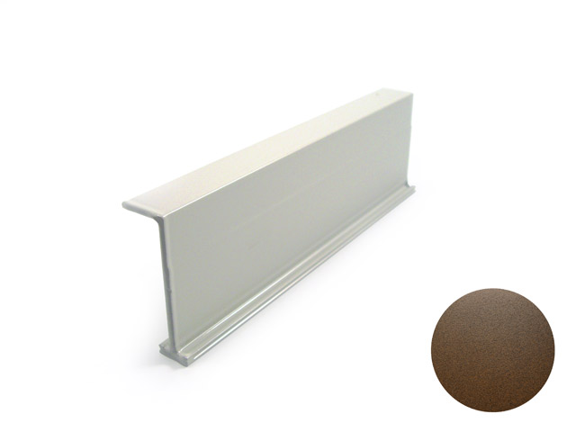 1755001E - Perfil de refuerzo a "L" en aluminio - hierro oxidado