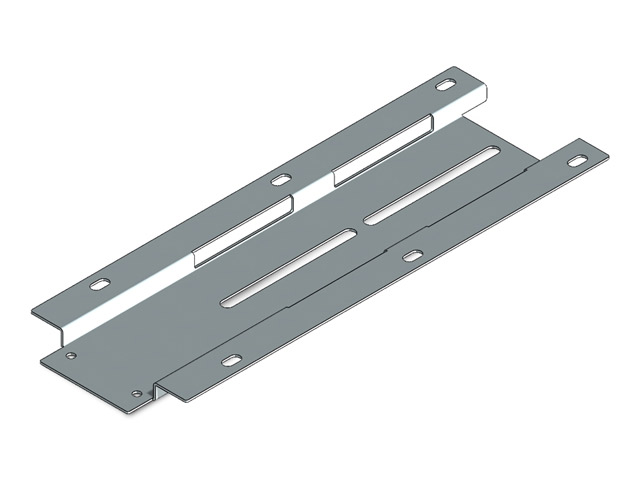 2406010Z0049 - Bride au plafond pour support monorail L 545 mm "BRE'18" - galvanisé